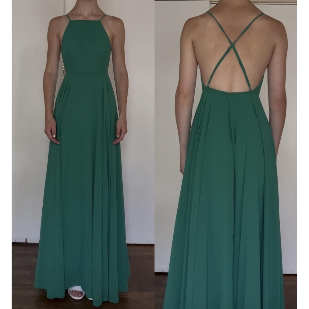 Lulus Kelly Green Formal Dress